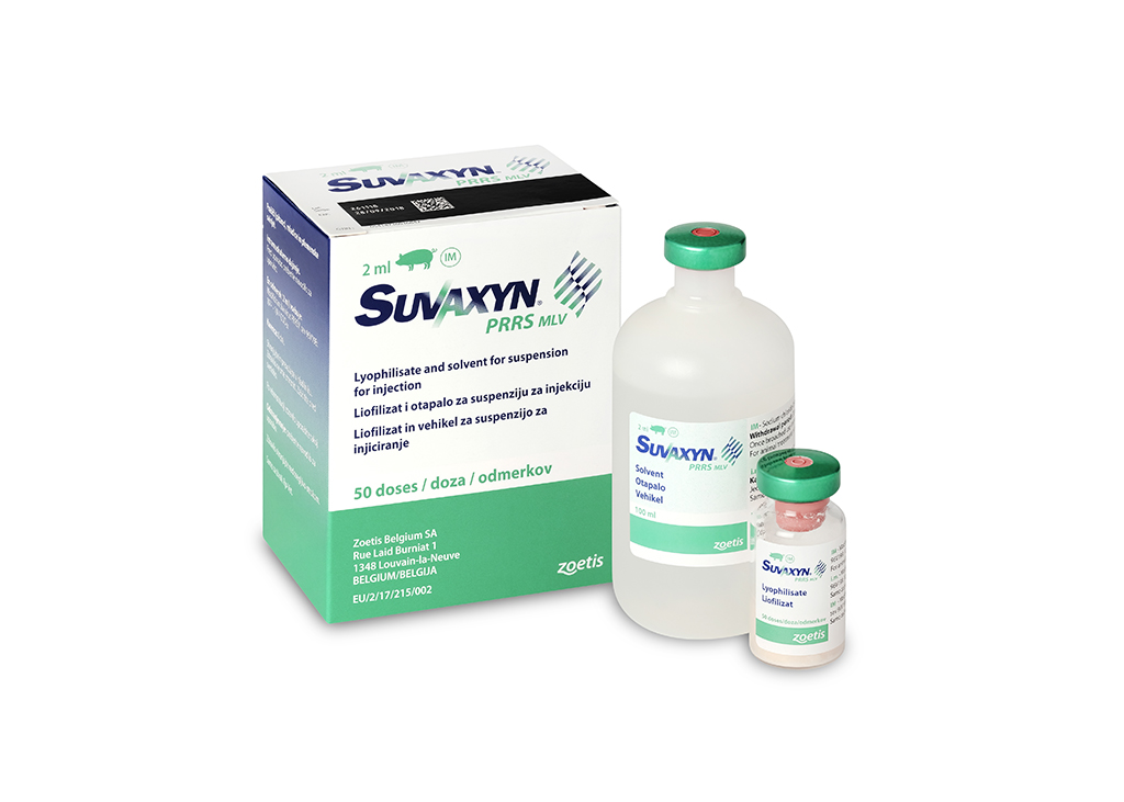 SUVAXYN PRRS MLV swine vaccine - Zoetis